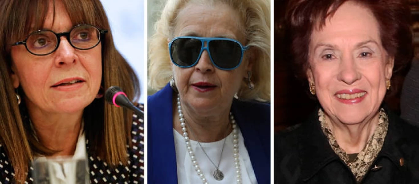 Αικατερίνη Σακελλαροπούλου - Βασιλική Θάνου - Άννα Ψαρούδα - Μπενάκη: Τρεις γυναίκες που θα μείνουν στην ιστορία